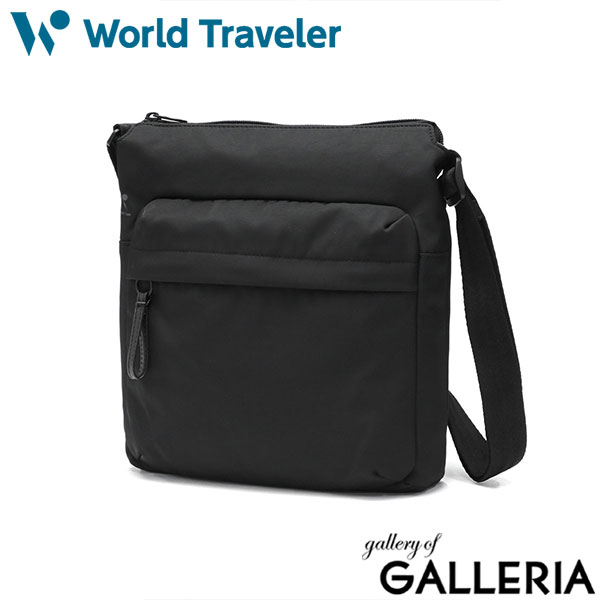 ワールドトラベラー ショルダーバッグ レディース メンズ 斜めがけバッグ ブランド World Traveler エース 小さめ かっこいい 斜めがけ 大人 軽量 A5 カジュアル シンプル 旅行 ミラ 17531