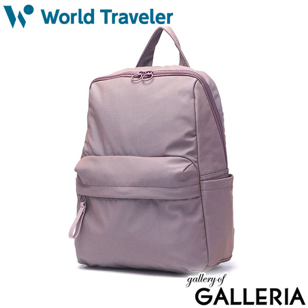 ワールドトラベラー リュック メンズ レディース World Traveler エース 小さめ 通勤 カジュアル 軽量 大人 30代 40代 50代 旅行 おしゃれ 黒 B5 メッシュ 背中 デイパック ミニリュック ミニ コンパクト ブランド ミラ 17533