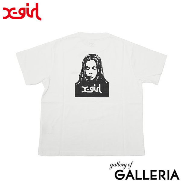 X-girl エックスガール Tシャツ 半袖Tシャツ ロゴT Sサイズ Mサイズ Lサイズ トップス カットソー FACEロゴ FACE S/S TEE 105261011007