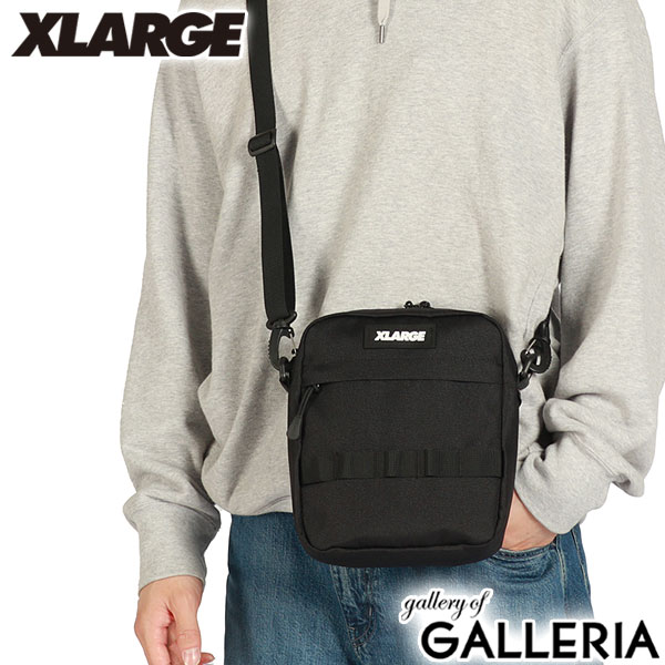 エクストララージ ショルダーバッグ メンズ レディース 斜めがけバッグ ブランド XLARGE バッグ 小さめ 斜めがけ かっこいい 軽量 大人 学生 中学生 高校生 大学生 大人 カジュアル A5 MILITARY SHOULDER BAG 101211053002