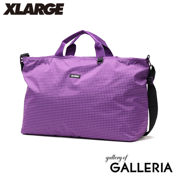 エクストララージ ショルダーバッグ メンズ レディース 大きめ 大きい 斜めがけバッグ XLARGE バッグ かっこいい A4 B4 A3 ブランド 大容量 旅行 リップストップ ショルダー RIPSTOP 2WAY SHOULDER BAG 101251053008