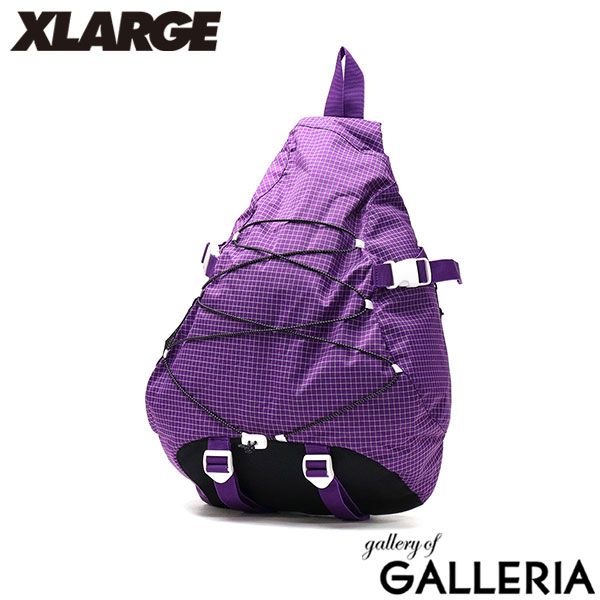 エクストララージ ボディバッグ メンズ レディース 大容量 XLARGE バッグ B5 おしゃれ ブランド 大きめ 大きい 軽い ワンショルダー リップストップ ショルダー 斜めがけ RIPSTOP ONE SHOULDER BAG 101251053009