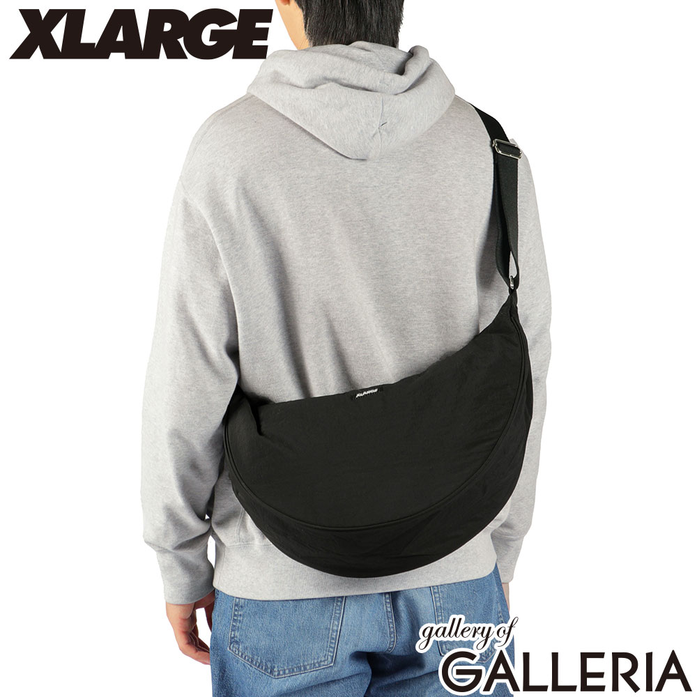 XLARGE エクストララージ ショルダーバッグ シンプル バッグ 男子 女子 B5 WALKY SHOULDER BAG 101233053002