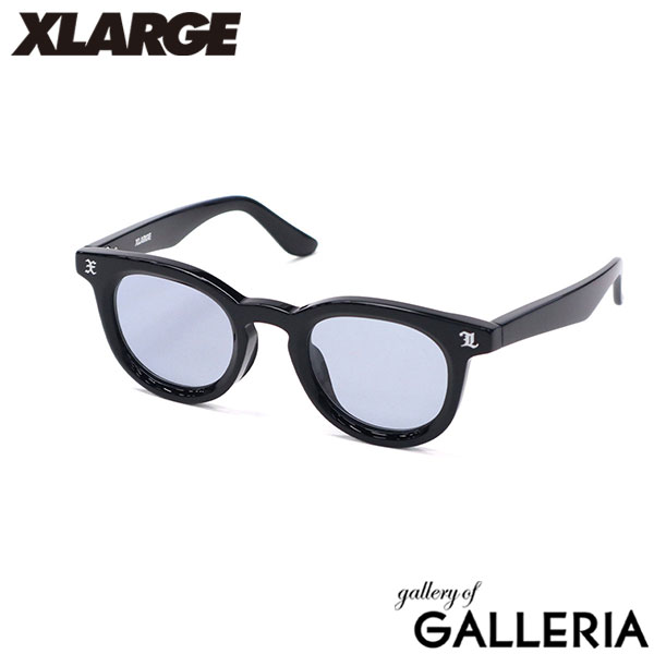 エクストララージ サングラス メンズ XLARGE ブランド 薄い 色 おしゃれ UVカット UV ウェリントン アイウェア ロゴ ストリート 紫外線対策 紫外線カット アウトドア デイリー  XL-TYPE01 101252054007