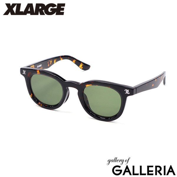 エクストララージ サングラス メンズ XLARGE ブランド 薄い 色 おしゃれ UVカット UV ウェリントン アイウェア ロゴ ストリート 紫外線対策 紫外線カット アウトドア デイリー  XL-TYPE01 101252054007