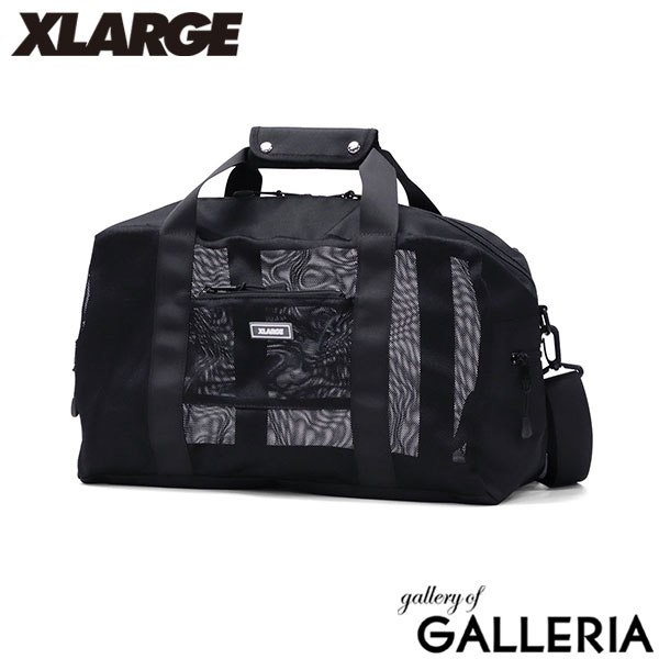 エクストララージ ボストンバッグ メンズ レディース 旅行 XLARGE ブランド おしゃれ 軽量 軽い 小さめ ダッフルバッグ メッシュ A4 ロゴ ボストン バッグ MESH DUFFLE BAG 101252053003