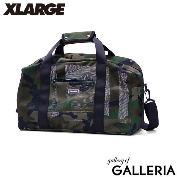 エクストララージ ボストンバッグ メンズ レディース 旅行 XLARGE ブランド おしゃれ 軽量 軽い 小さめ ダッフルバッグ メッシュ A4 ロゴ ボストン バッグ MESH DUFFLE BAG 101252053003