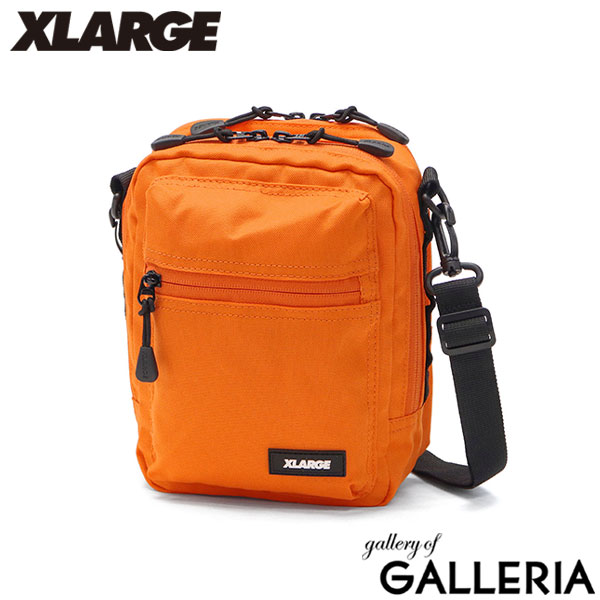 エクストララージ ショルダーバッグ メンズ レディース ブランド 軽量 XLARGE 小さめ 斜めがけ かっこいい 大人 ショルダー 縦型 スクエア シンプル おしゃれ カジュアル ロゴ  SQUARE SHOULDER BAG 101253053001