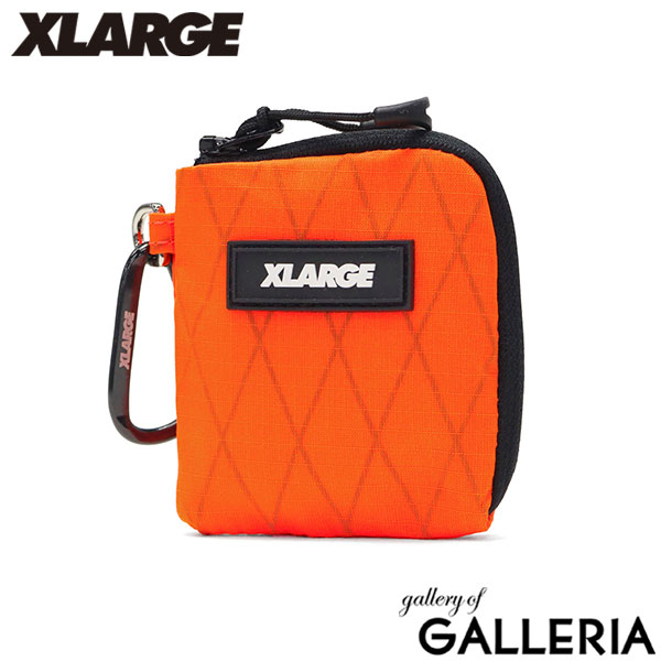 【メール便】 エクストララージ コインケース メンズ レディース カラビナ ブランド XLARGE 小銭入れ コンパクト 小さめ ミニ 財布 軽量 軽い おしゃれ かっこいい ミニポーチ FUNCTION COIN PURSE 101253054005