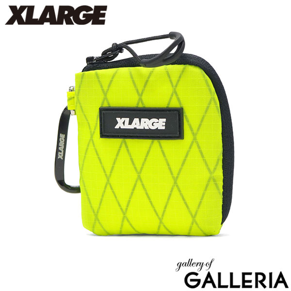 【メール便】 エクストララージ コインケース メンズ レディース カラビナ ブランド XLARGE 小銭入れ コンパクト 小さめ ミニ 財布 軽量 軽い おしゃれ かっこいい ミニポーチ FUNCTION COIN PURSE 101253054005