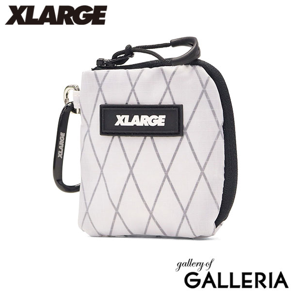 【メール便】 エクストララージ コインケース メンズ レディース カラビナ ブランド XLARGE 小銭入れ コンパクト 小さめ ミニ 財布 軽量 軽い おしゃれ かっこいい ミニポーチ FUNCTION COIN PURSE 101253054005