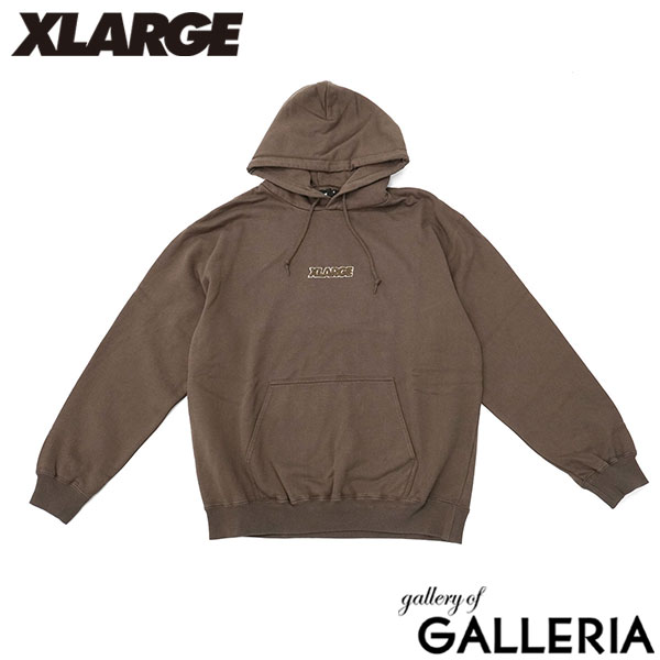 エクストララージ パーカー メンズ レディース XLARGE スウェット ブランド おしゃれ 黒 ブラック パープル 茶色 ブラウン グレー フード 綿 フード付きトレーナー SLANTED OG HOODED SWEATSHIRT 101253012003