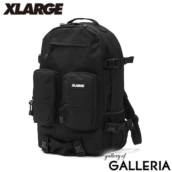 エクストララージ リュック メンズ レディース ブランド 大容量 XLARGE ポケット 多い おしゃれ 通学 A4 B4 高校生 大学生 黒 グレー 通学リュック PC 大きめ UTILITY DOUBLE POCKET BACKPACK 101253053003