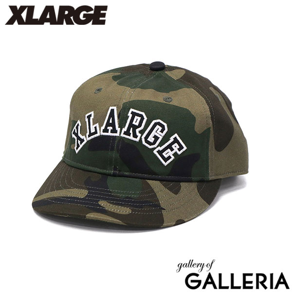 エクストララージ キャップ 帽子 深め メンズ レディース XLARGE 大きめ ブランド おしゃれ コットン ブラック 黒 迷彩 迷彩柄 カモ カジュアル サイズ調整 ストリート ARCH LOGO SNAPBACK CAP 101253051013