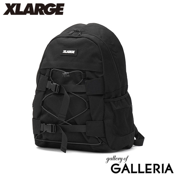 エクストララージ リュック メンズ レディース ブランド 大容量 XLARGE おしゃれ 通学 男子 女子 高校生 大学生 黒 通学リュック PC 大きめ カモ柄 29.7L A4 STANDARD LOGO TRUCK HOOK BACKPACK 101253053005