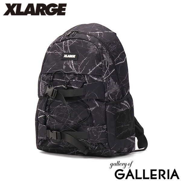 エクストララージ リュック メンズ レディース ブランド 大容量 XLARGE おしゃれ 通学 男子 女子 高校生 大学生 黒 通学リュック PC 大きめ カモ柄 29.7L A4 STANDARD LOGO TRUCK HOOK BACKPACK 101253053005