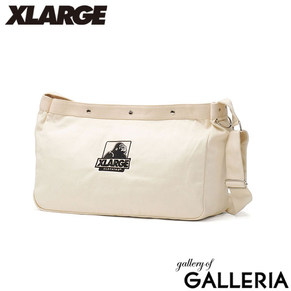 エクストララージ ショルダーバッグ メンズ レディース A4 B4 XLARGE 斜めがけ 大きめ 大きい 大人 ブランド 布 コットン キャンバス ショルダー バッグ おしゃれ OG POSTMAN BIG SHOULDER BAG 101253053006