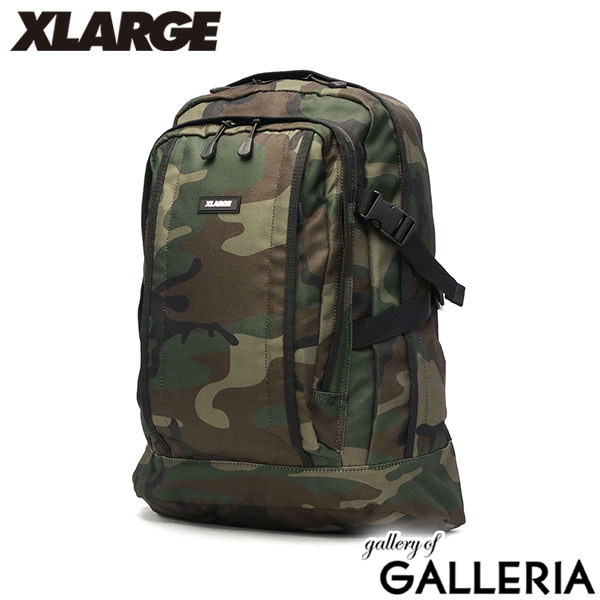 エクストララージ リュック メンズ レディース XLARGE 大容量 ブランド カジュアル おしゃれ 軽量 軽い 通勤 通学 旅行 アウトドア パソコン ロゴ シンプル A4 23L 15inch MULTI POCKET BACKPACK 101254053001