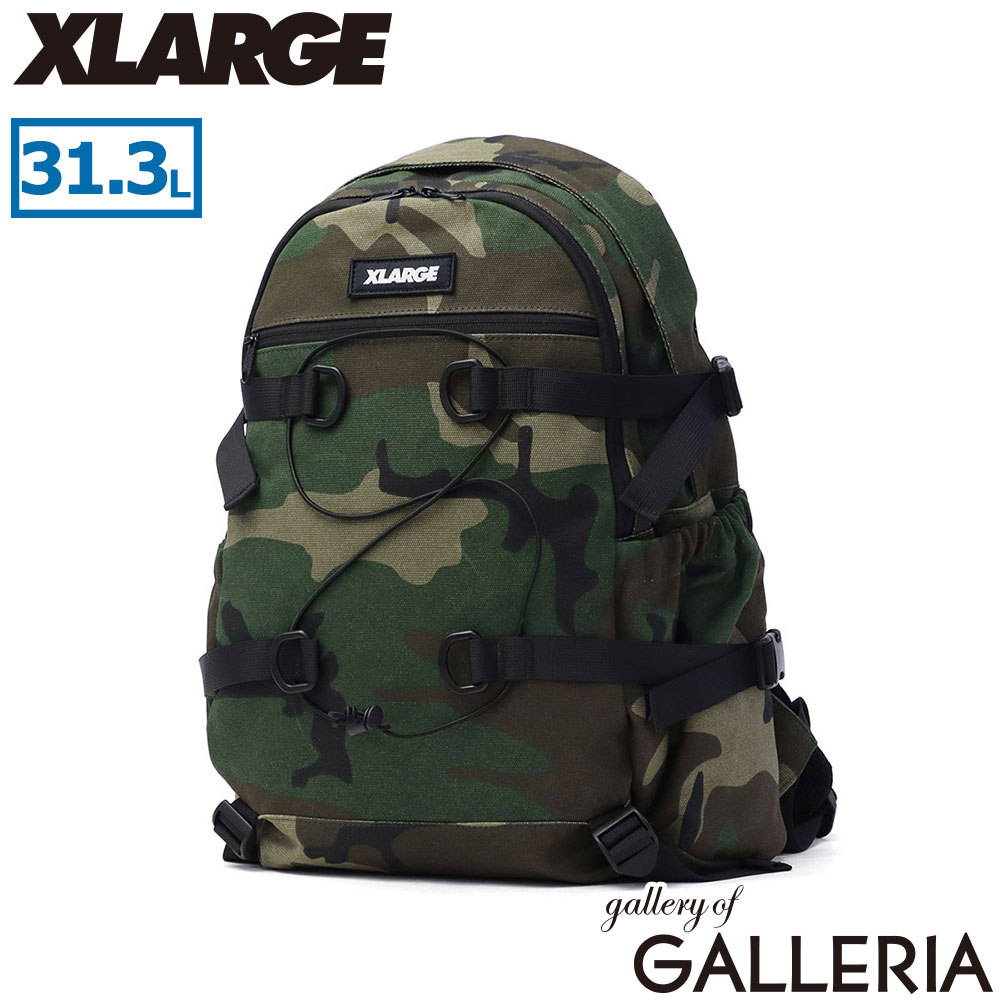 XLARGE エクストララージ リュック 部活 旅行 スクール 学校 綿 31.3L A4 PC CANVAS TACTICAL BACKPACK 101261053001