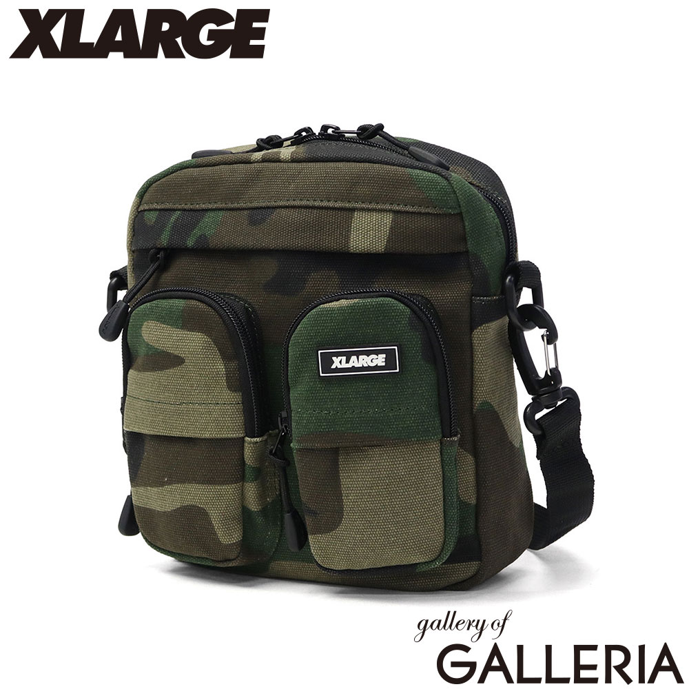 XLARGE エクストララージ ショルダーバッグ コンパクト ミニ ミニショルダー おしゃれ CANVAS TACTICAL SHOULDER BAG 101261053002