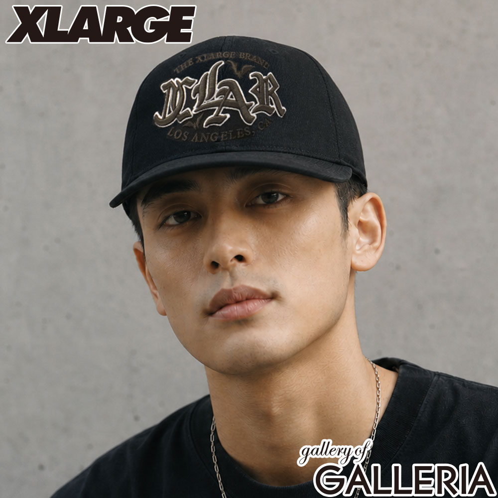 XLARGE エクストララージ キャップ ベースボールキャップ ストリート 帽子 6パネル サイズ調整 XLAR CAP 101262051004