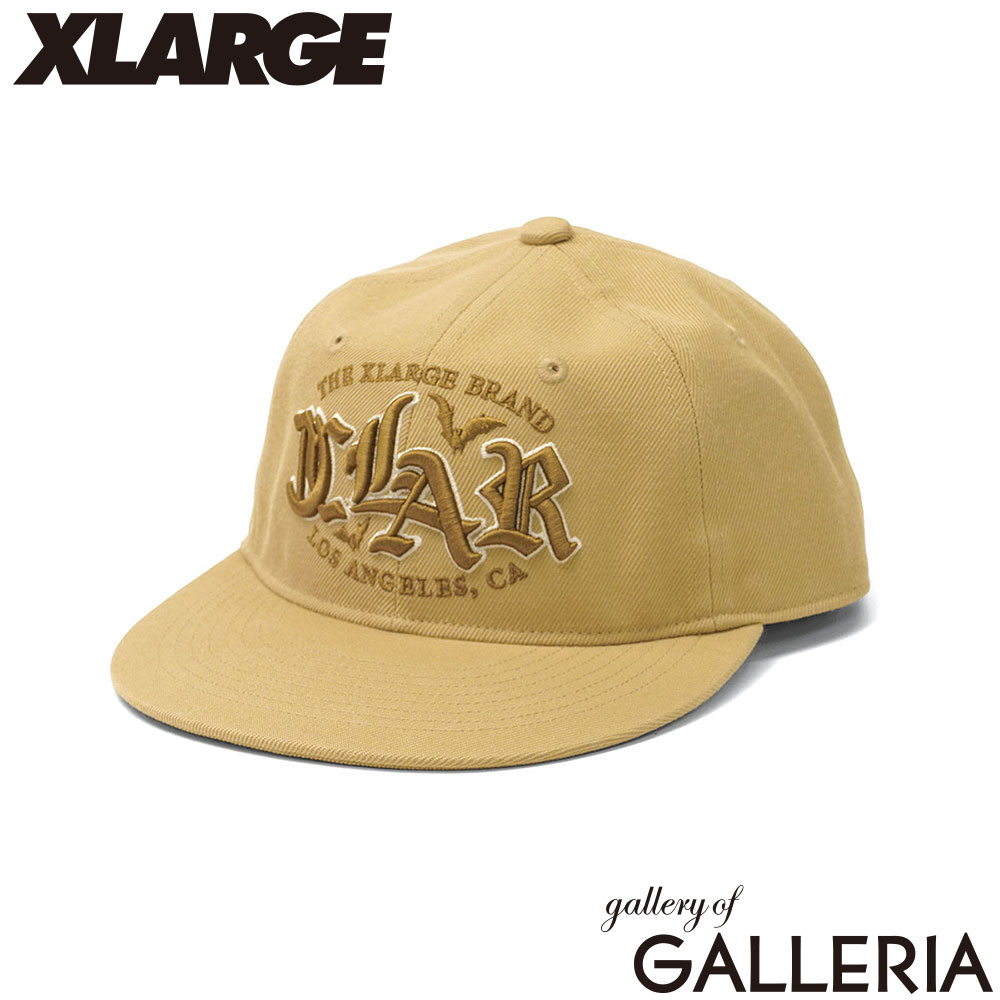 XLARGE エクストララージ キャップ ベースボールキャップ ストリート 帽子 6パネル サイズ調整 XLAR CAP 101262051004