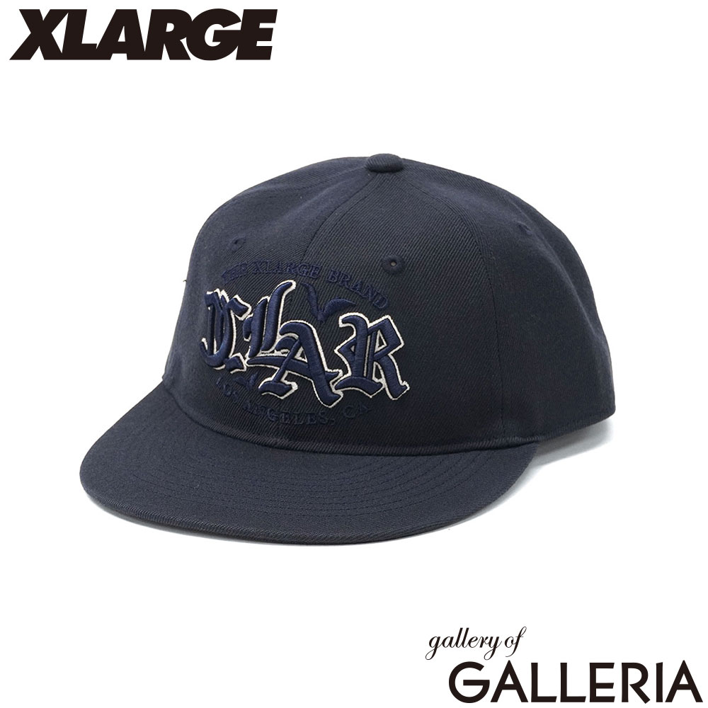 XLARGE エクストララージ キャップ ベースボールキャップ ストリート 帽子 6パネル サイズ調整 XLAR CAP 101262051004