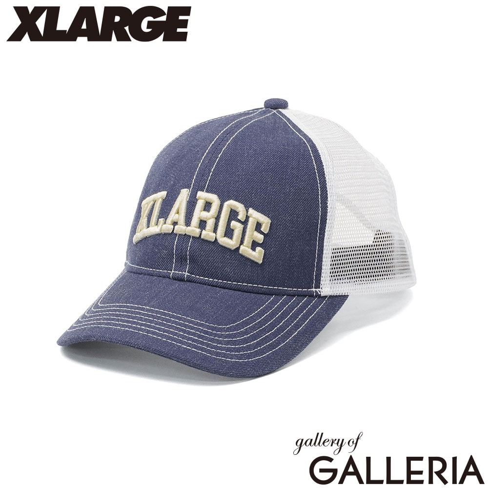 XLARGE エクストララージ キャップ ベースボールキャップ サイズ調整 メッシュキャップ ARCH LOGO MESH CAP 101262051007