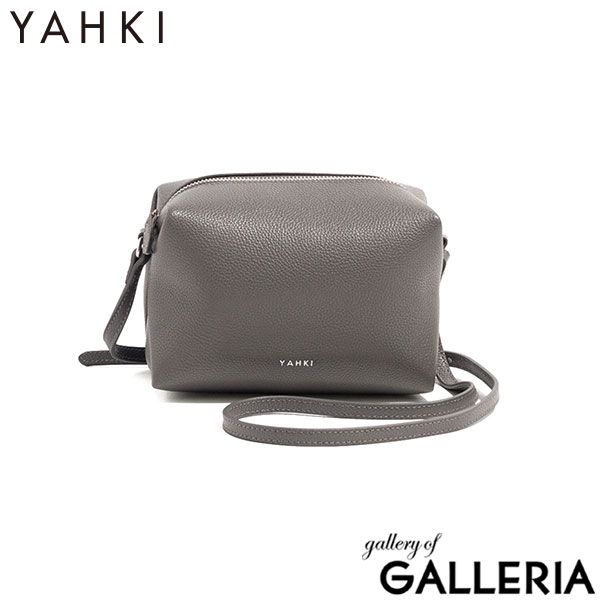 ヤーキ ショルダーバッグ レディース 軽量 YAHKI バッグ 小さめ コンパクト ミニ 斜めがけ 大人 上品 ブランド ショルダー クロスボディ レザー 革 おしゃれ シンプル SHRINK SOFT W FACE CROSSBODY BAG YH-751