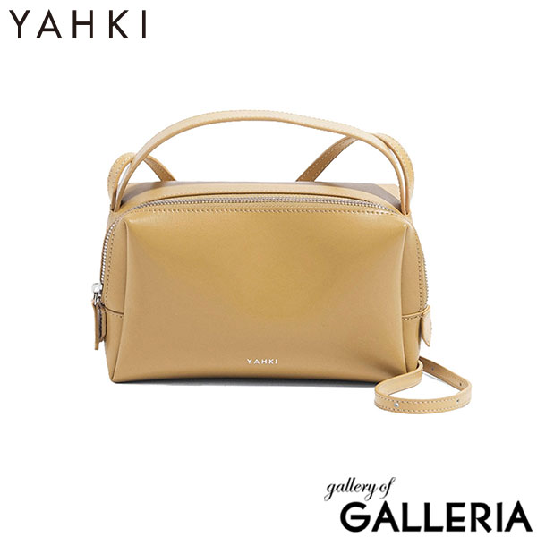 ヤーキ ショルダーバッグ レディース 斜めがけ YAHKI バッグ 軽量 小さめ コンパクト ミニ ブランド 大人 ショルダー 手持ち クロスボディ 革 レザー おしゃれ シンプル 2WAY SOFT W FACE CROSSBODY BAG YH-753
