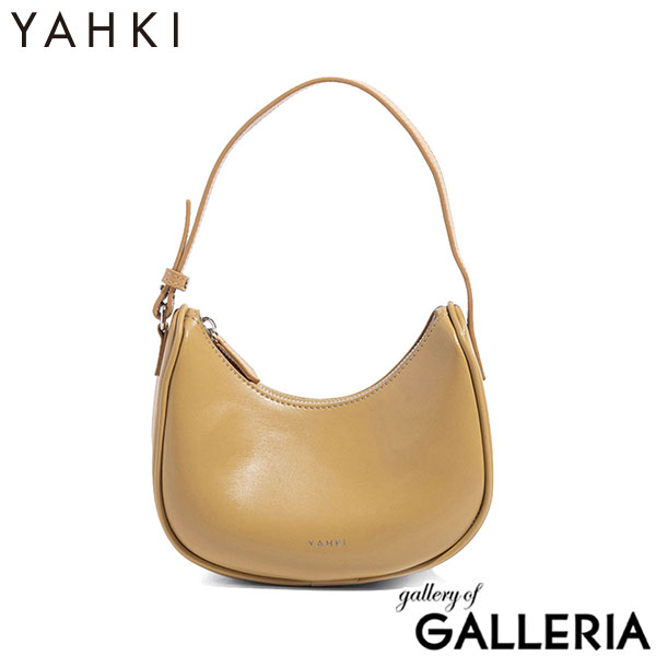 ヤーキ ショルダーバッグ レディース 斜めがけ YAHKI バッグ 軽量 小さめ コンパクト ブランド 大人 ショルダー クロスボディ ハンドバッグ 革 レザー おしゃれ シンプル 2WAY SOFT W FACE CROSSBODY BAG YH-755