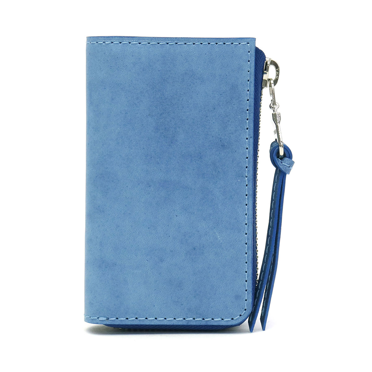 バギーポートキーケース BAGGY PORT ラウンドファスナー KOI INDIGO DYE SMOOTH 藍染め レザー 本革鍵 メンズ レディース KOI コーアイ ZYS-093