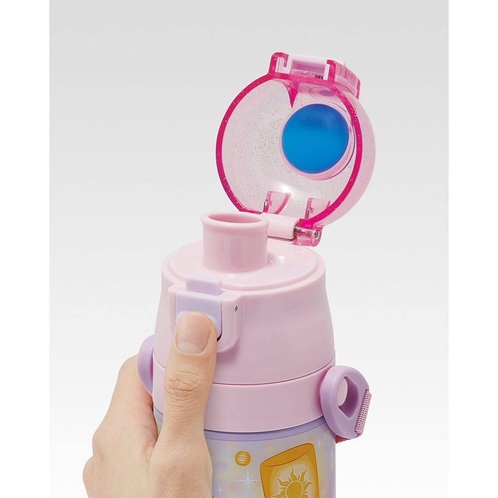 スケーター 超軽量ロック付ワンプッシュダイレクトステンレスボトル ラプンツェル 25 SDC4