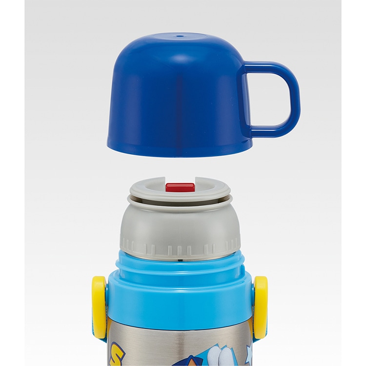 スケーター 超軽量コンパクト2WAYステンレスボトル ソニック SKDC4