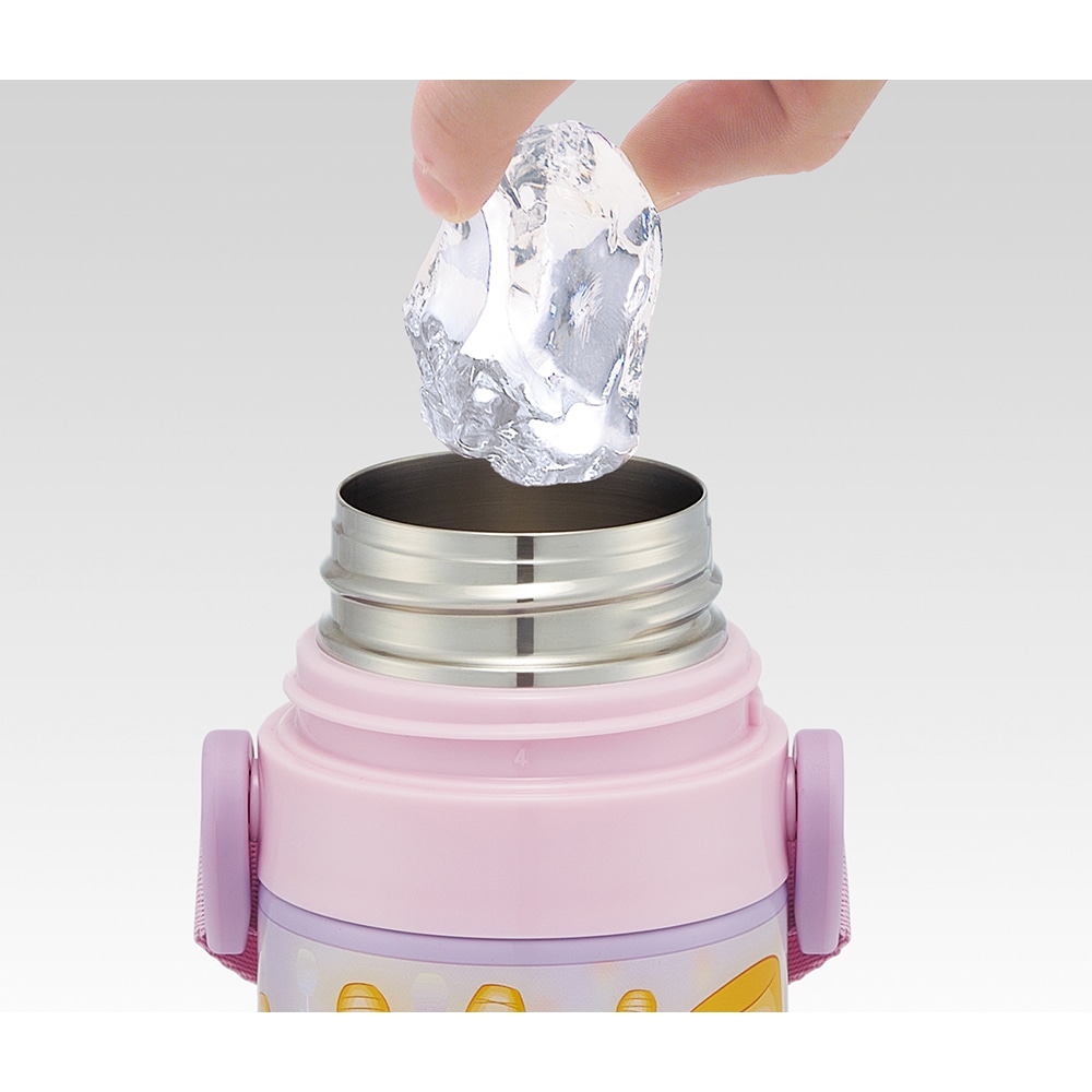 スケーター 超軽量ロック付ワンプッシュダイレクトステンレスボトル ラプンツェル 25 SDC4