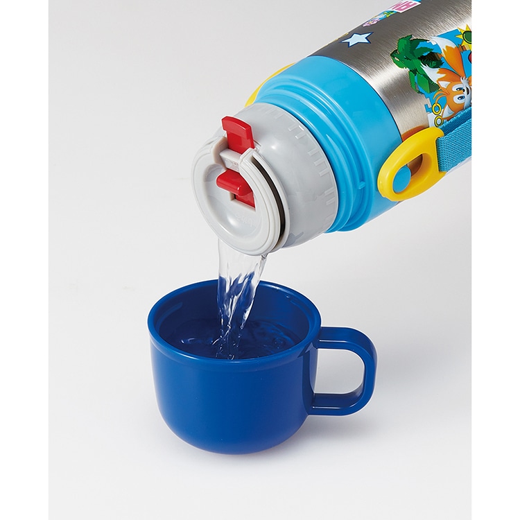 スケーター 超軽量コンパクト2WAYステンレスボトル ソニック SKDC4