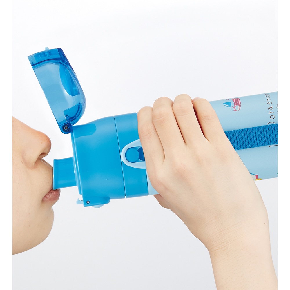 スケーター 超軽量ロック付ワンプッシュダイレクトステンレスボトル I'm Doraemon ギンガム SDC4