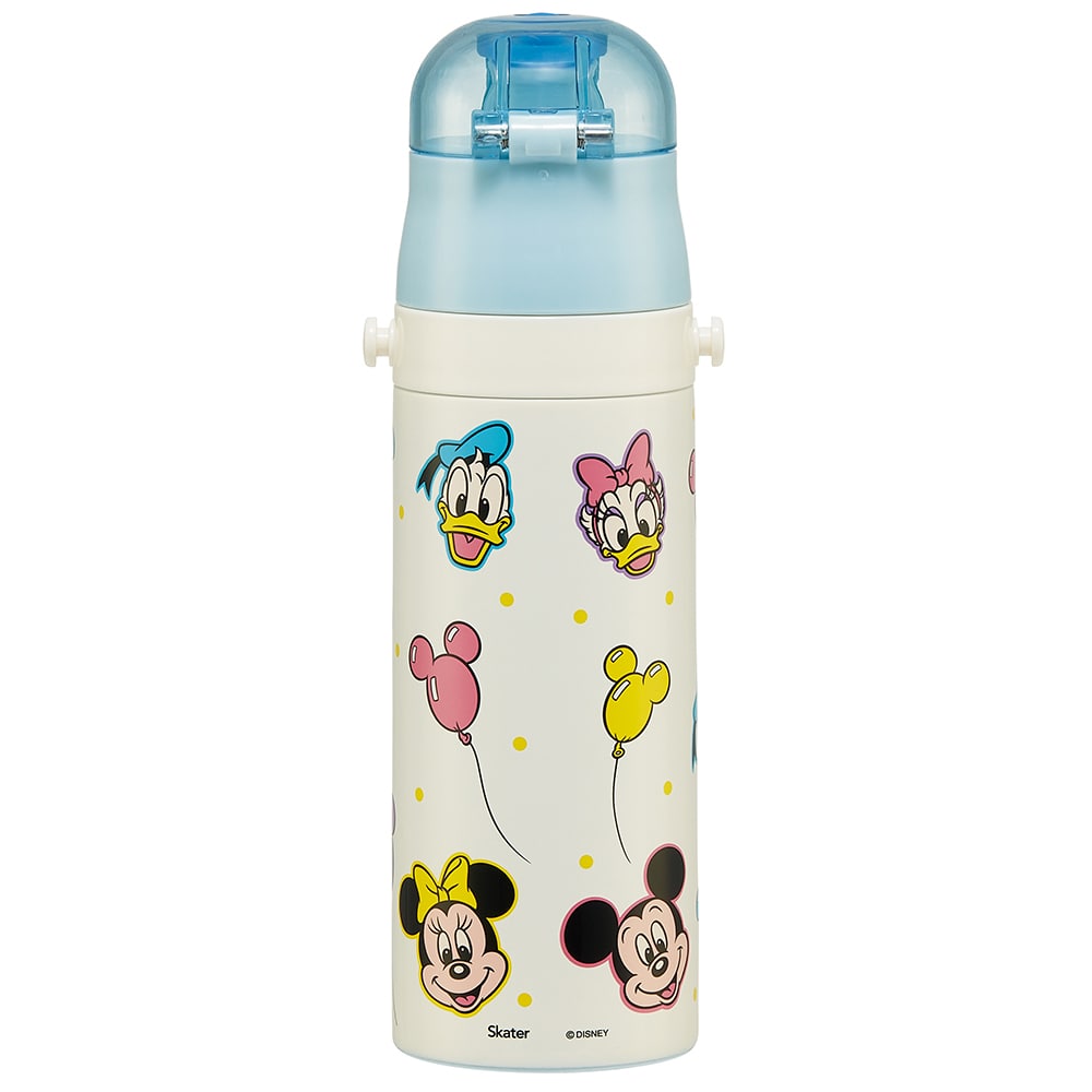 スケーター 超軽量ロック付ワンプッシュダイレクトステンレスボトル ミッキー&フレンズ/風船 SDC4