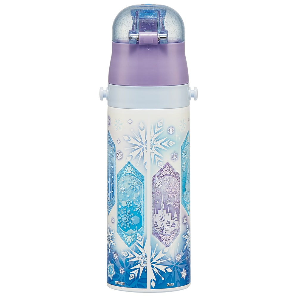 スケーター 超軽量ロック付ワンプッシュダイレクトステンレスボトル アナと雪の女王 25 SDC4
