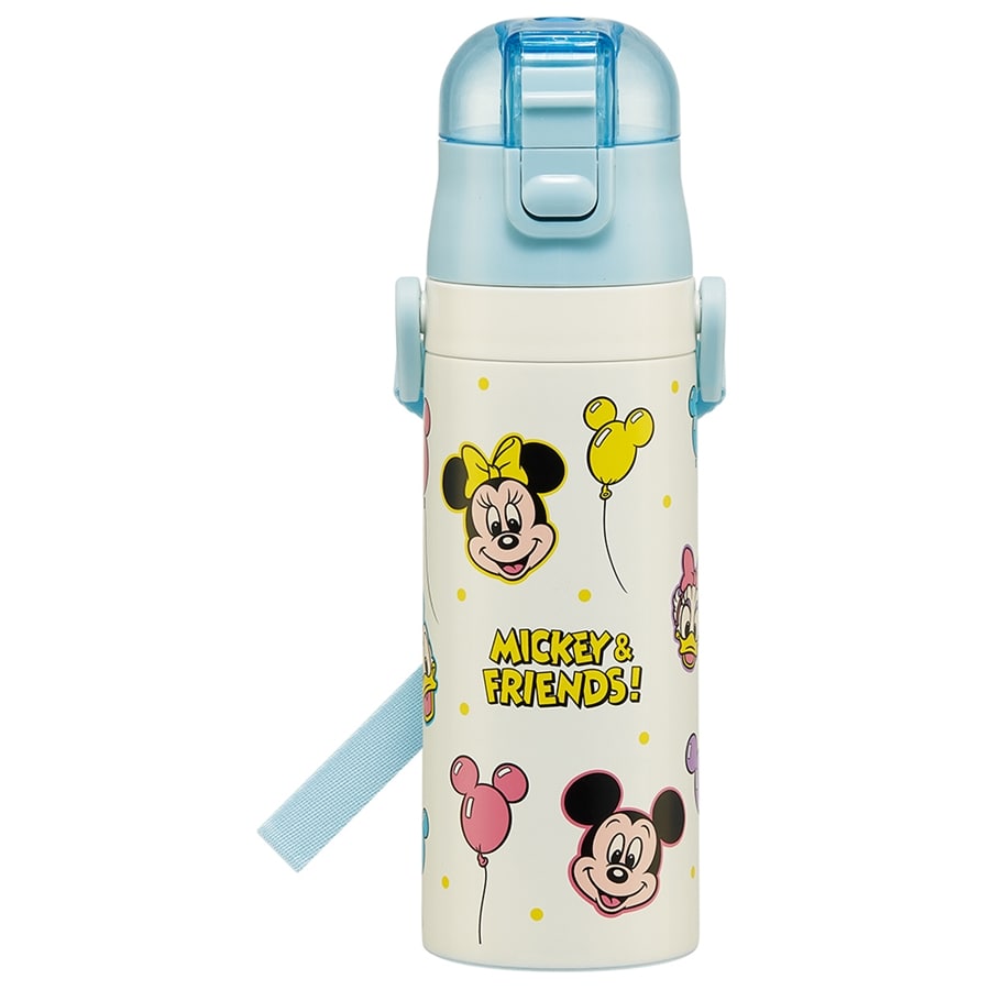 スケーター 超軽量ロック付ワンプッシュダイレクトステンレスボトル ミッキー&フレンズ/風船 SDC4