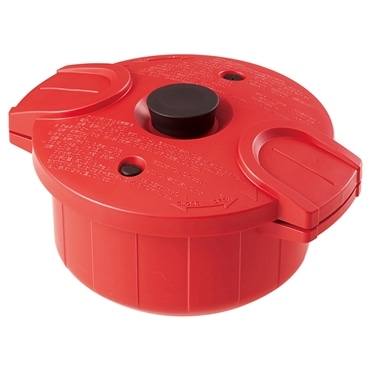 スケーター 電子レンジ圧力鍋 極み味 レッド MWP1