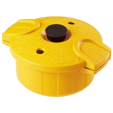 スケーター 電子レンジ圧力鍋 極み味 イエロー MWP1