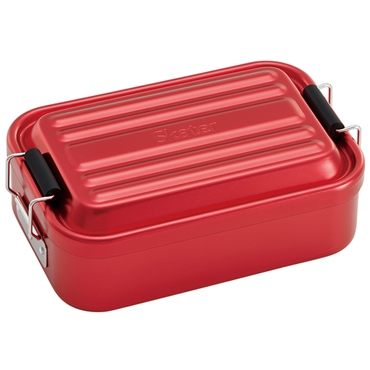 スケーター アルミふわっとタイトランチボックス 600ml レッド AFT6B