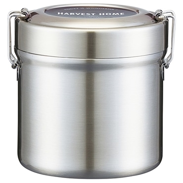 スケーター 抗菌真空ステンレスランチボックス 600ml ベーシック STLB1AG