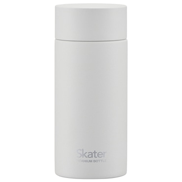 スケーター チタン製マグボトル 200ml ホワイト TMB2