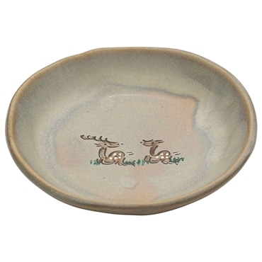 スケーター 取り皿 小 (赤膚焼) 鴻月 KONDS1