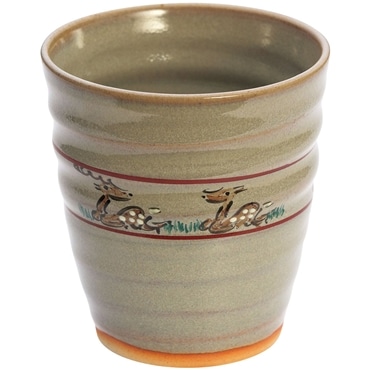 スケーター フリーカップ (赤膚焼) 鴻月 KONCO1