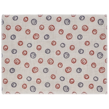 スケーター ふくろうドットかや織ふきん 鴻月 KOOFK1