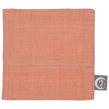 スケーター 手織り麻コースター 鴻月 ピンク KOOCS1