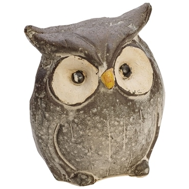 スケーター ふくろう置物 (信楽焼) 鴻月 KOSFU1